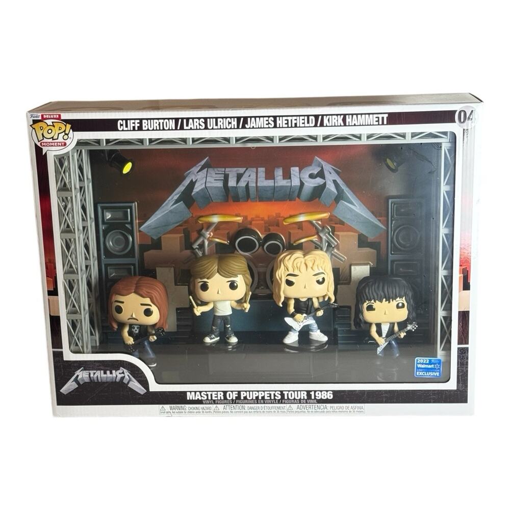 Funko Pop! Moments METALLICA Master Of Puppets Tour 1986 #04 Walmart Exclusive
